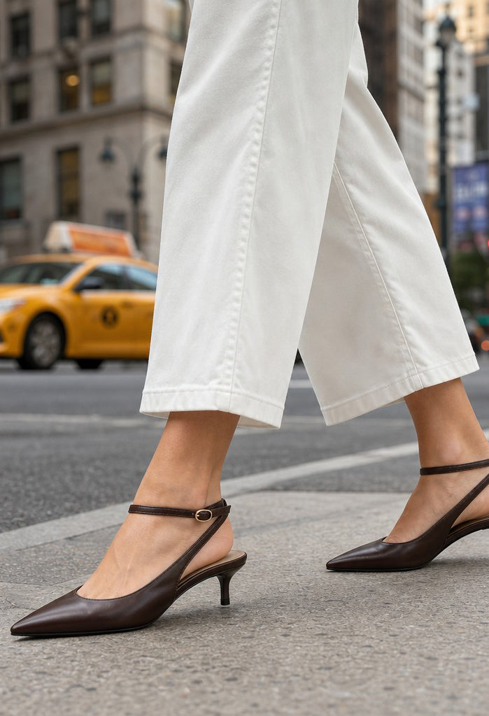 Kitten Sling Back Heel