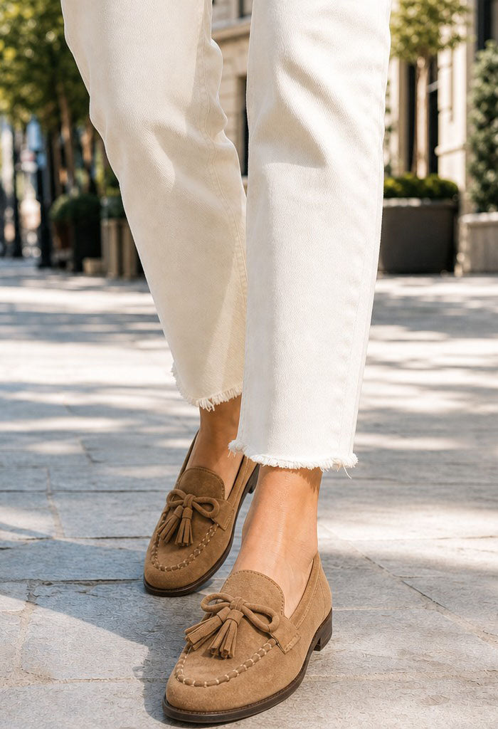 Tassel and Bow Loafer