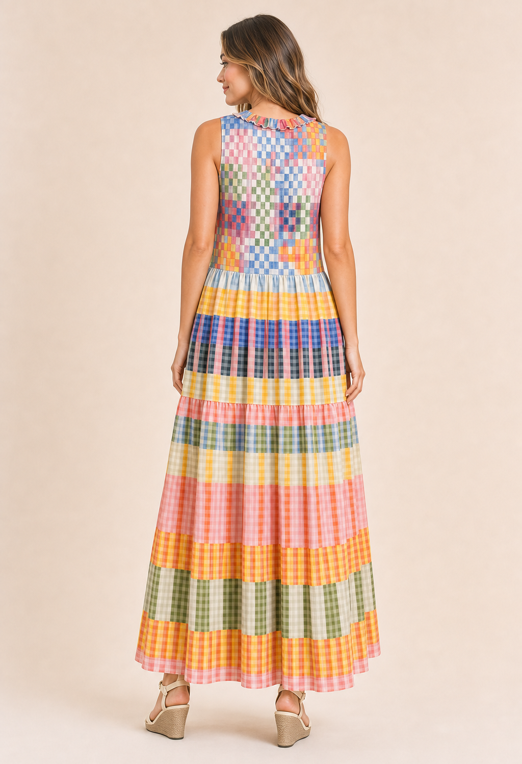Gingham Maxi Dress (Pre-Order Expected Dispatch July 15th)