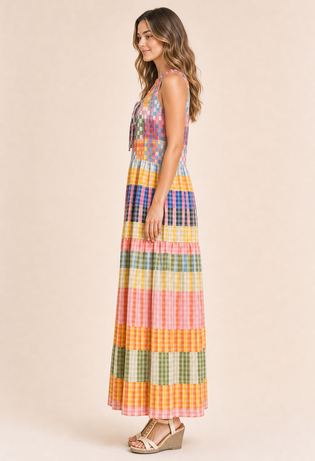 Gingham Maxi Dress (Pre-Order Expected Dispatch July 15th)