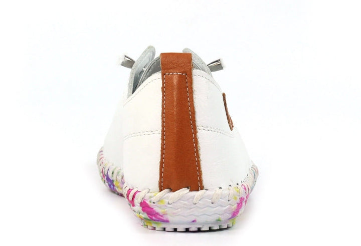 Padstow Leather Plimsoll