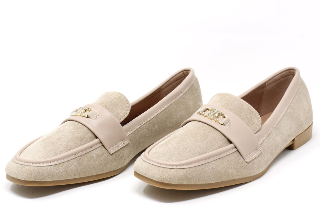 Mini Diamante Detail Loafer