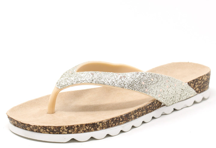Glitter Flip Flops
