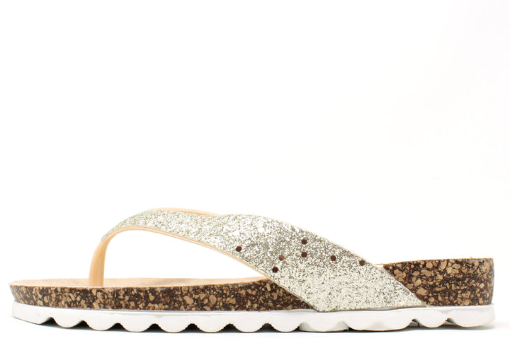 Glitter Flip Flops