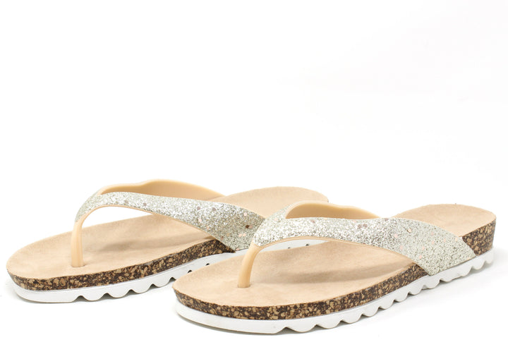 Glitter Flip Flops