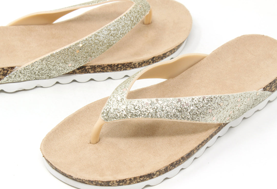 Glitter Flip Flops
