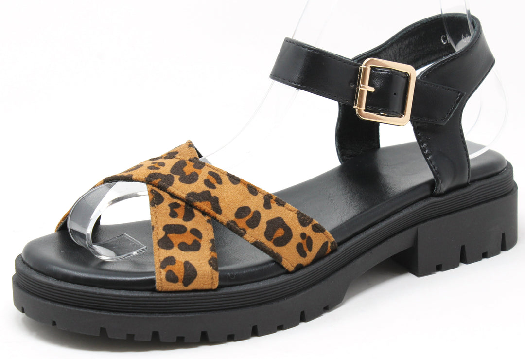 Cross Strap Sandal