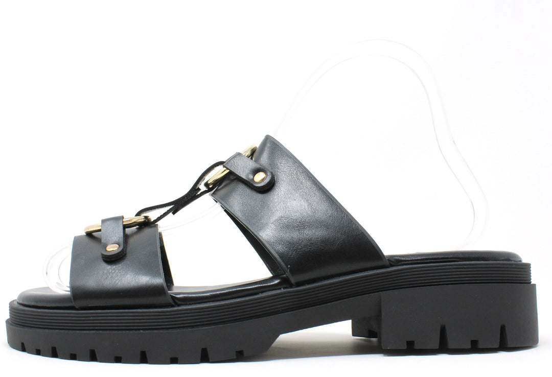 Gold Buckled Slide