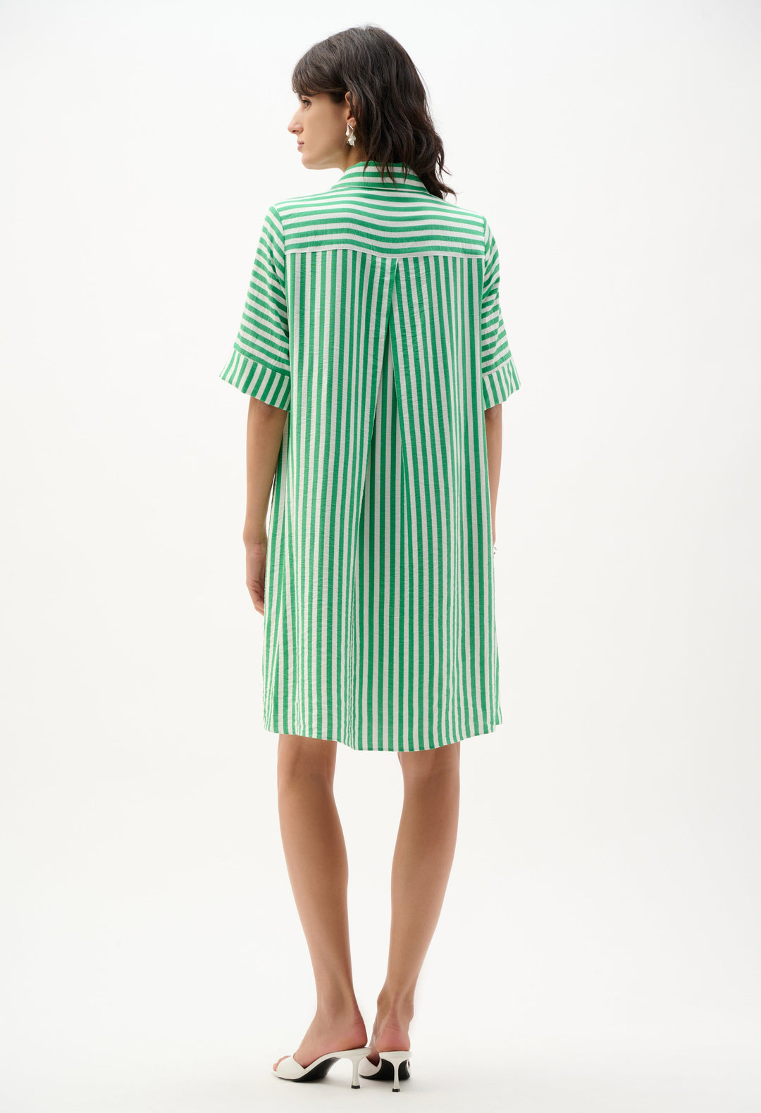 Casual Striped A-line Dress