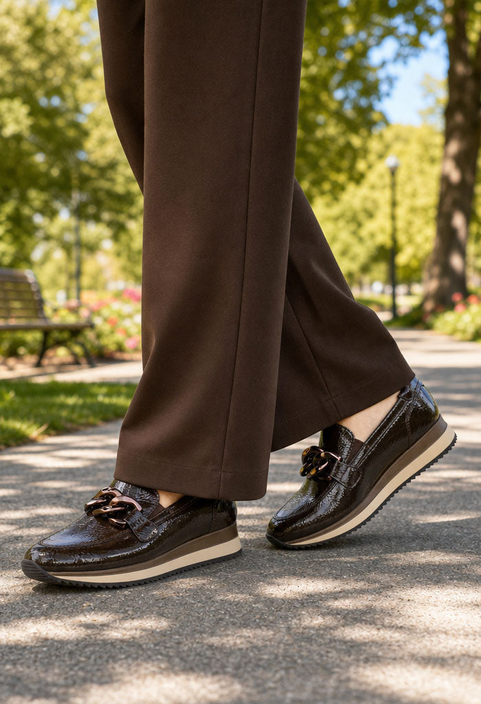 Sporty Chain Loafer