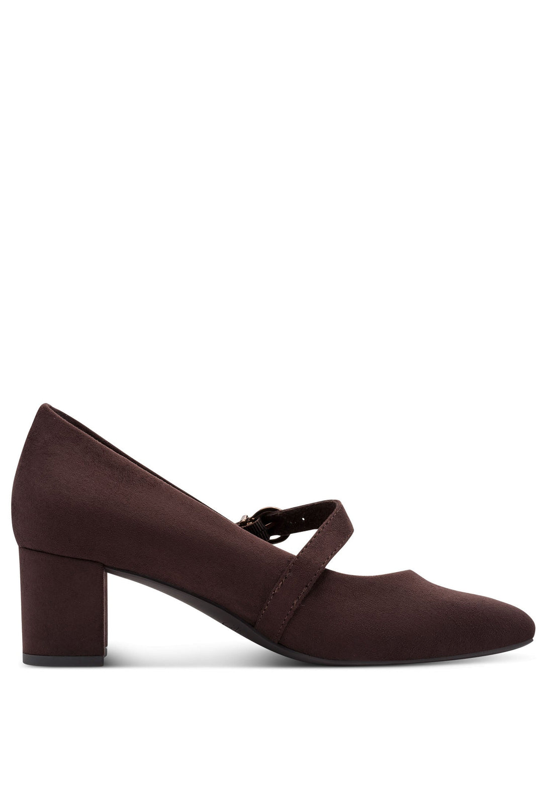 Faux Suede Dancing Heel