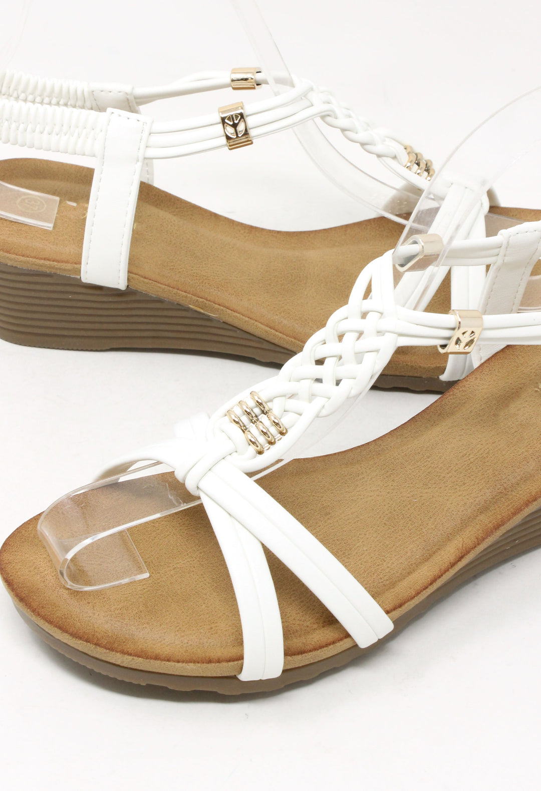 Braided Wedge Sandals