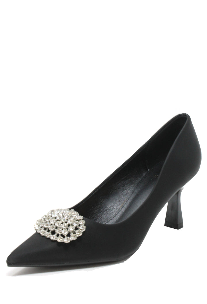 Diamante Court Heel